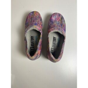 GREYS ANATOMY SOFTWALK Meredith Footwear Multicolor Mermaid Print Clogs Size‎ 10